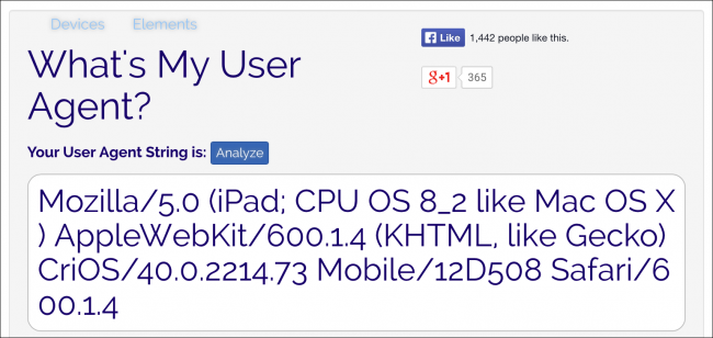 How to Change Safari's User Agent on OS X