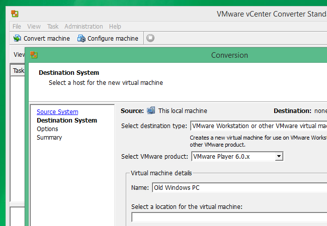 How to Convert a Physical Windows or Linux PC to a Virtual Machine