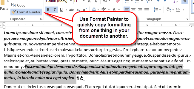 How to Quickly and Easily Copy Formatting in Word