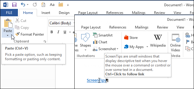How to Create Custom ScreenTips in Word 2013