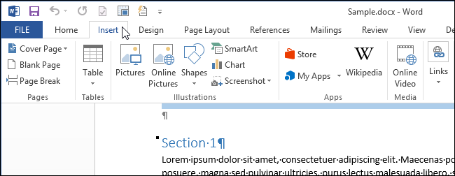 How to Quickly Show or Hide the Ribbon in Office 2013