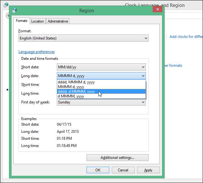 Wordperfect Date How to Set the Default Short and Long Date and Time Formats Used in Word