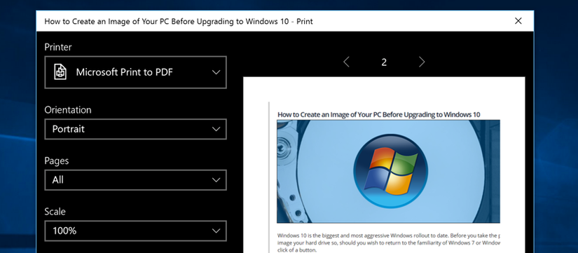 Windows Computer Printable How to Print to PDF in Windows: 4 Tips and Tricks