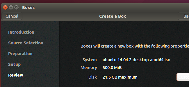 Easily Create KVM Virtual Machines on Linux With GNOME Boxes