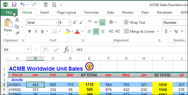 How to Show and Hide the Worksheet Tabs in Excel