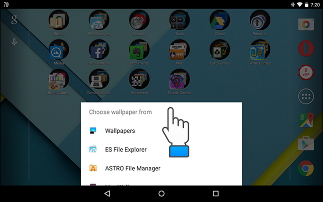 How to Select a Wallpaper Image on Your Android Device