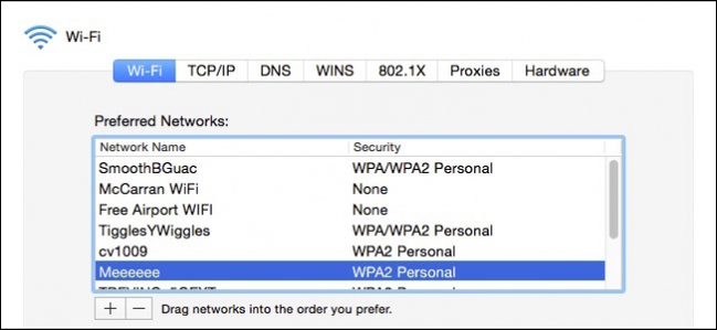 How to Change Which Wi-Fi Networks Your Mac Connects to First