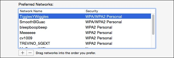 How to Change Which Wi-Fi Networks Your Mac Connects to First