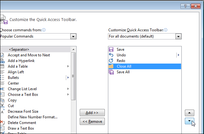 How to Save and Close All Open Documents in Word