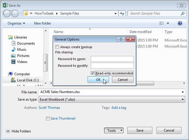 How to Force Word to Prompt Users to Open a Document as Read Only