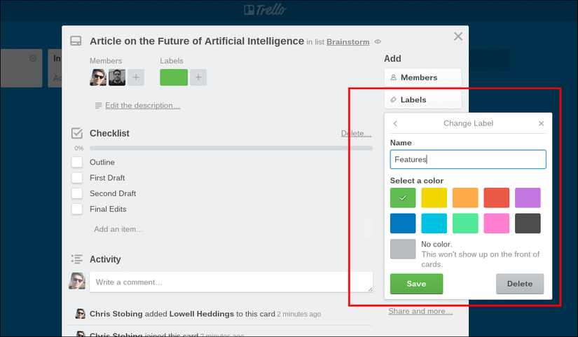 Trello Edit Task How to Use Trello to Make Managing Projects a Breeze