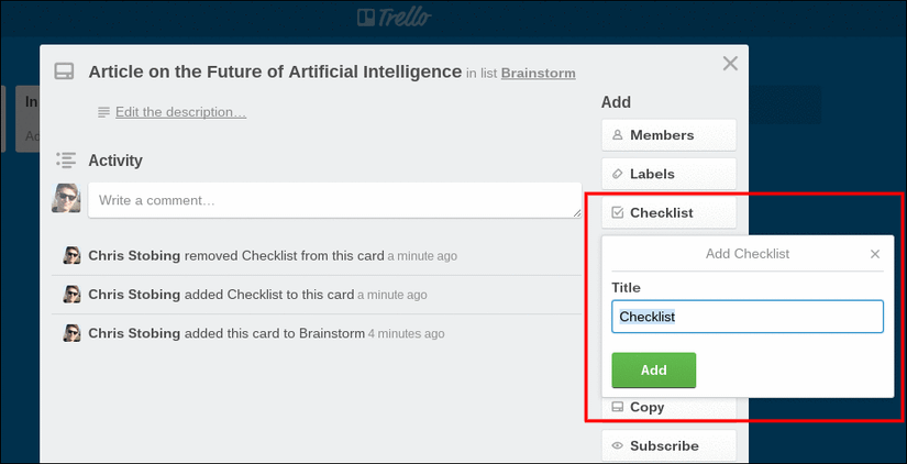 Trello Edit Task How to Use Trello to Make Managing Projects a Breeze
