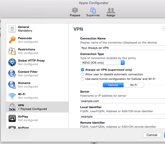 How to Enable Always-on VPN on an iPhone or iPad