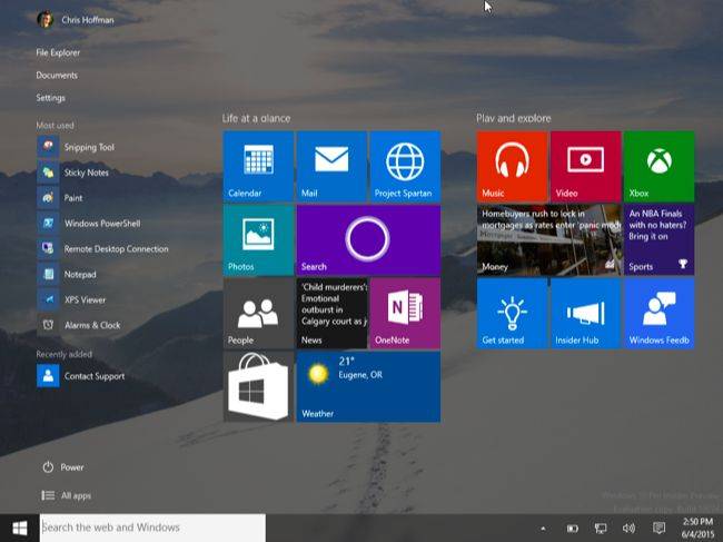 Here's What's Different About Windows 10 for Windows 8 Users