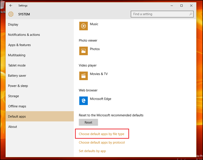 How to Set Your Default Apps in Windows 10