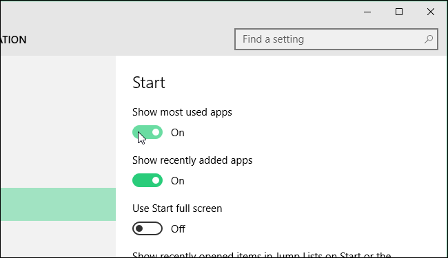 How to Remove Items from the Most Used List on the Windows 10 Start Menu