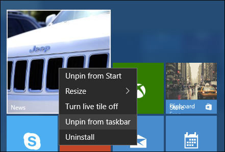 How to Add, Remove, and Customize Tiles on the Windows 10 Start Menu