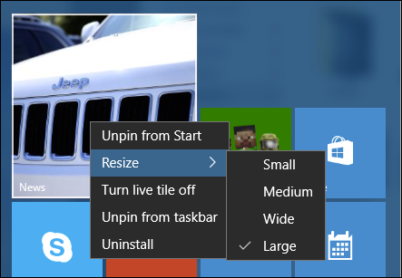 How to Add, Remove, and Customize Tiles on the Windows 10 Start Menu