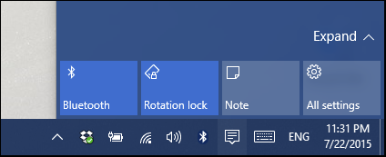 How to Use and Configure the New Notification Center in Windows 10