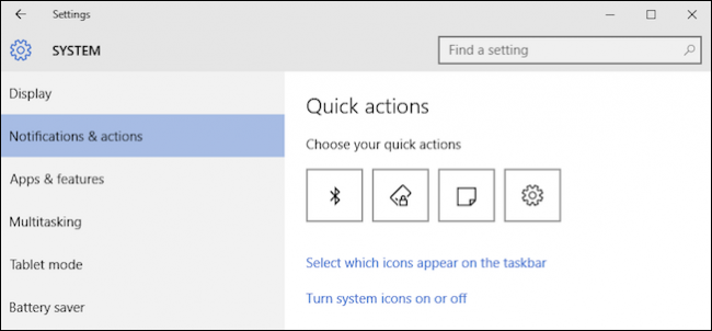 How to Use and Configure the New Notification Center in Windows 10