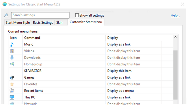 Bring The Windows 7 Start Menu to Windows 10 with Classic Shell