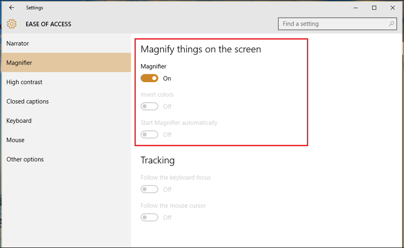 How to Manage Accessibility Features in Windows 10