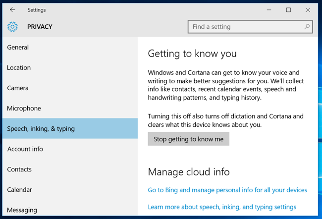 Sentence On Windows 30 Ways Your Windows 10 Computer Phones Home to Microsoft
