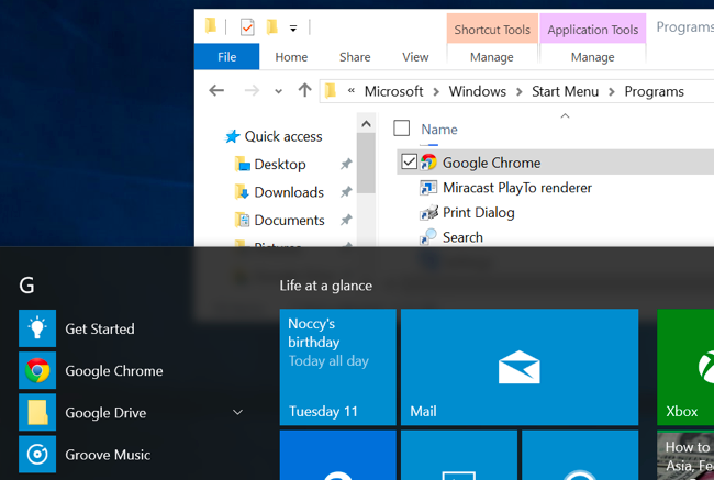 All Windows Basic Apps How to Organize and Add Shortcuts to the All Apps List on Windows 10