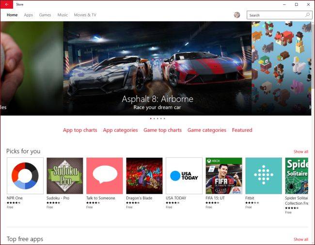 Getting to Know the Windows 10 Store