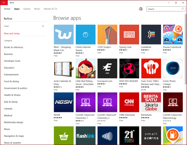 Getting to Know the Windows 10 Store