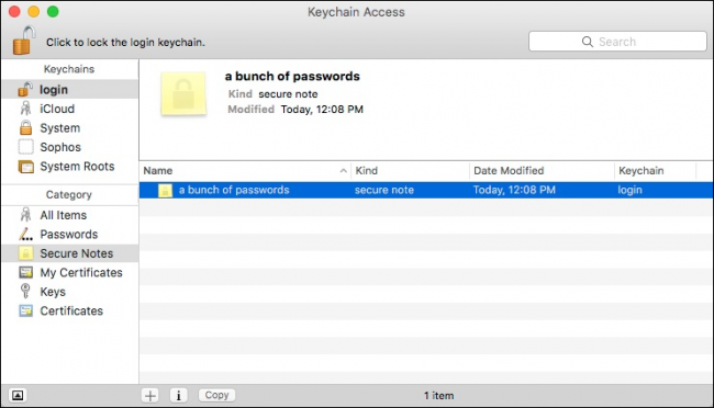 How to Create Secure Notes in OS X