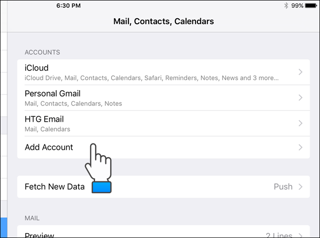 How to Add a Self-Hosted Email Account to an iOS Device