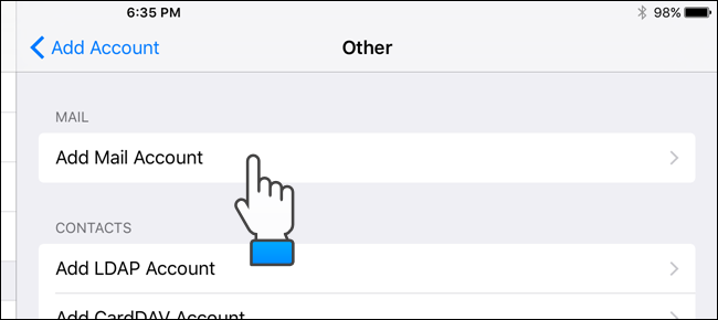 Iso Add Email Account How to Add a Self-Hosted Email Account to an iOS Device