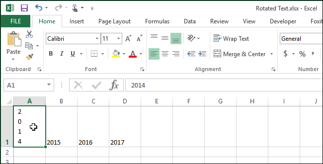 How to Rotate Text in Cells in Excel