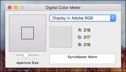 How to Find the Color Value for Anything on Your Mac's Screen