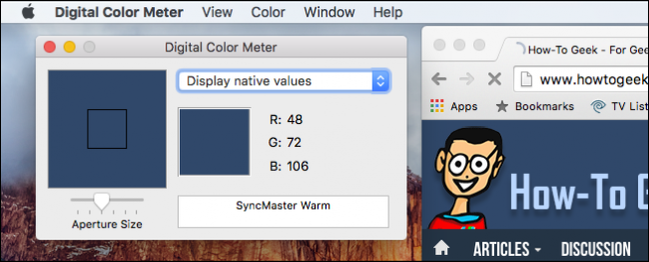 How to Find the Color Value for Anything on Your Mac's Screen
