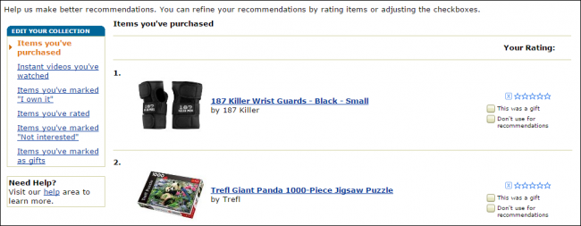 How to Better Manage and Improve Amazon Recommendations
