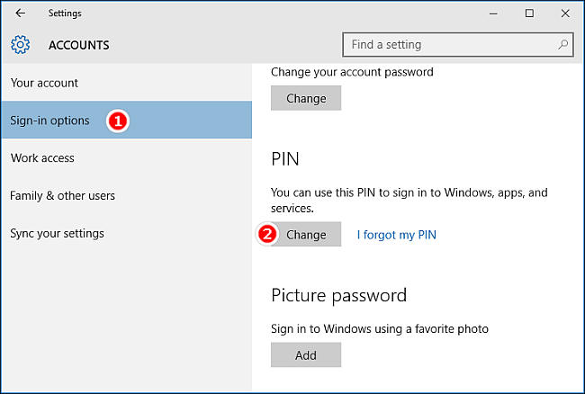 Microsoft Pin Layout How to Add a PIN to Your Account in Windows 10