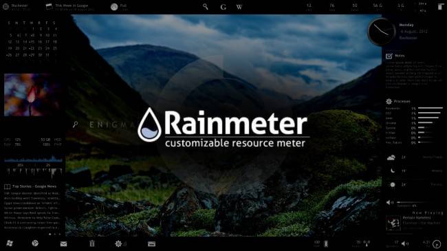 rainmeter-dashboard