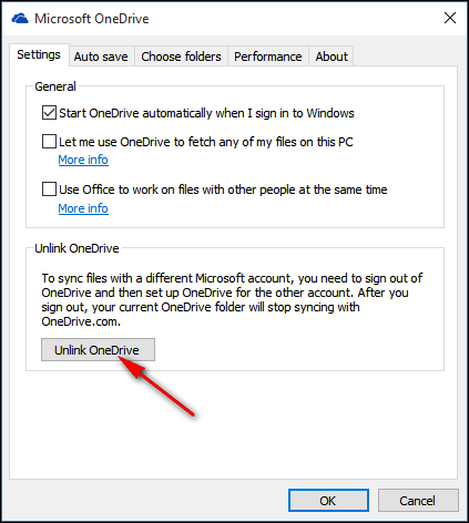 How to Change the Location of the OneDrive Folder in Windows 10