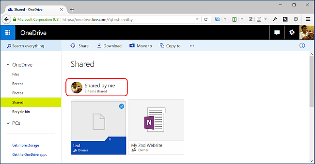 How to Share Files and Folders from OneDrive in Windows 10