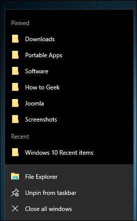 How to Turn Off Recent Items and Frequent Places in Windows 10