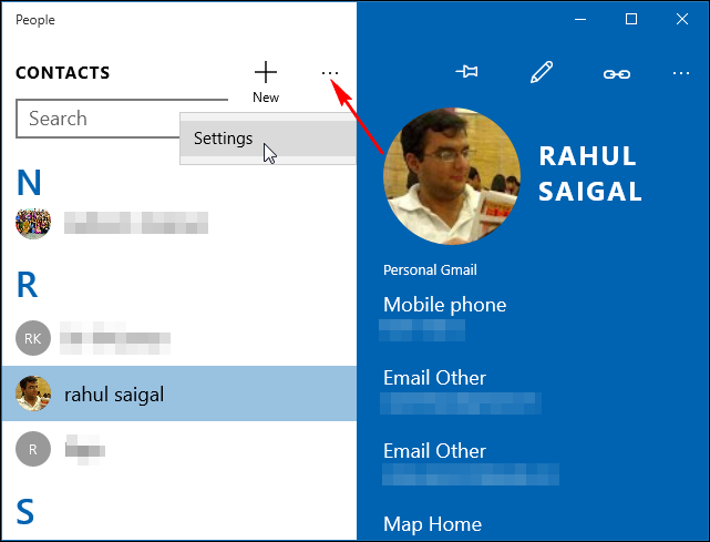 How to Add Contacts from Gmail, Outlook, and More to Windows 10's ...