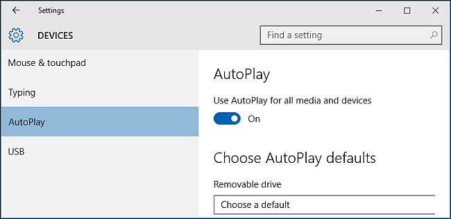 How to Enable, Disable, and Customize AutoPlay in Windows 10