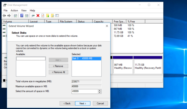 How to Combine Multiple Partitions Into a Single Partition
