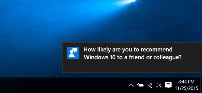 How to Stop Windows 10 From Asking You For Feedback