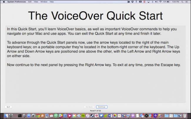 How to Have OS X Read Your Screen to You with VoiceOver Assistant