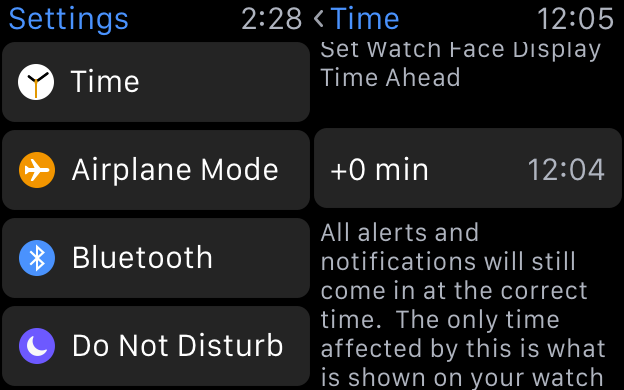 How to Set Your Apple Watch a Few Minutes Fast