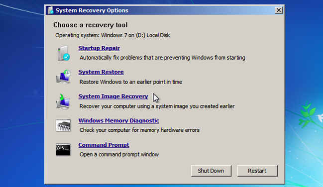 How to Restore System Image Backups on Windows 7, 8, and 10