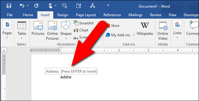 How to Quickly Insert Blocks of Text in Microsoft Word with AutoText
